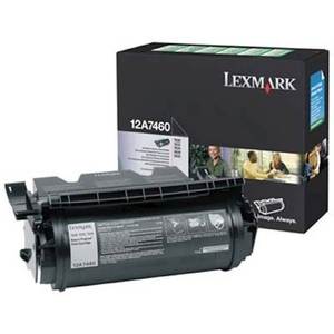 TONER LEXMARK ČRN (12A7460) ZA 5.000 STRANI